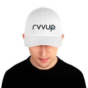 Rvvup White Structured Twill Cap