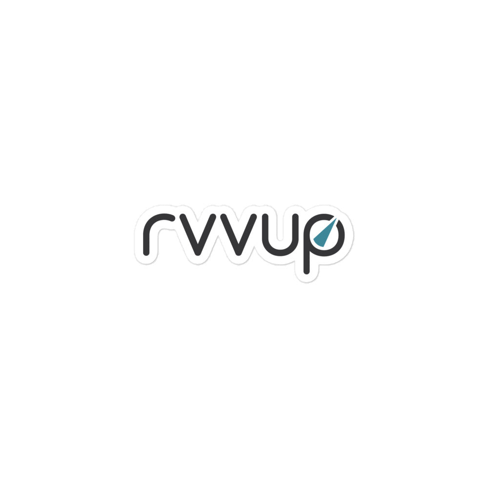 Rvus Sticker Rvvup Branded Merchandise