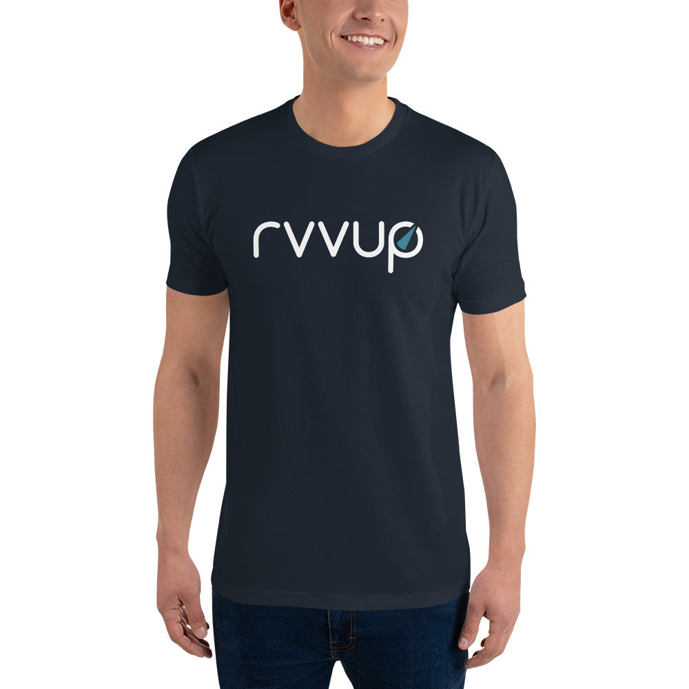 Rvvup Classic Center Logo Short Sleeve Fitted T-shirt